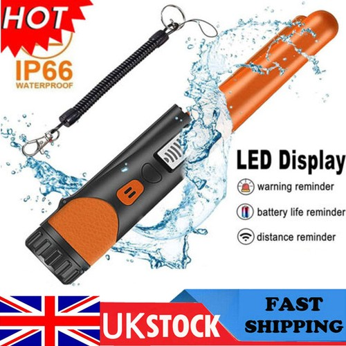 Handheld Waterproof Gold Metal Detector Pointer Pinpointer Treasure Hunter LCD