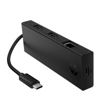 HP Portable USB-C Hub - With Four Additional Ports