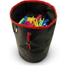 Large Peg Bag with Hanger Clip Water Resistant Durable Hanging Clothespin Bag