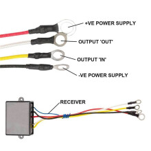 Draadloze Elektrische Lier Afstandsbediening Kit Relais Lier Controlesysteem Universele Handschakelaar voor Vrachtwagens SUV ATV UTV