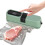 Wireless Automatic Vacuum Sealer Portable Home Use Small Food Packaging Plastic Sealer Machine Green 2