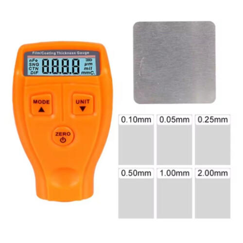 Autolakdiktemeter Autofilmlaagdiktemeter Meter GM200 Handmatige Laktesttool Coatingtestaccessoires 2
