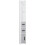 (Grey, Engineered Wood) Modern Grey Bathroom Cabinet with 3 Doors & Shelves 1