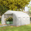 Walk-In Polytunnel Greenhouse 3.5x3x2m White 8