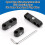 12 Pcs  Separators Set, Wire Separator with 1 L Type Wrench,Automobile  Wire Clip Holder 4