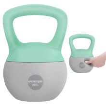 Kettlebell Gris 19 x 19 x 28 cm