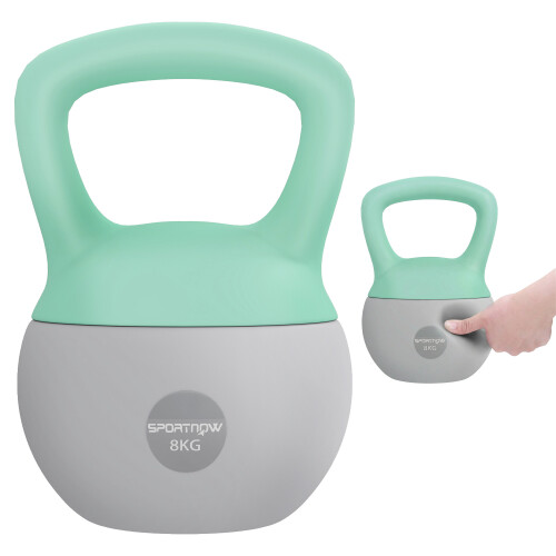 Kettlebell Gris 19 x 19 x 28 cm