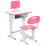 Homcom Pupitre Infantil Bicolor 60 x 45 x 102 cm 1