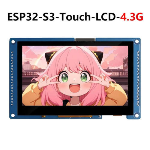ESP32-S3 Development Board IPS Capacitive Touch Display Screen 800x480 4.3 Inch Display WiFi BLE5 16MB Flash 8MB PSRAM 2