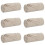 VidaXL vidaXL Throw Blankets 6 pcs Beige 240 x 220 cm Fleece 2