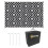 Reversible Outdoor Rug 182x274cm Black 1