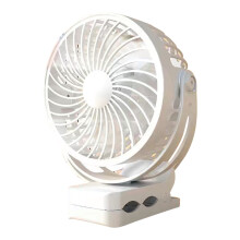 Gnobogi USB ventilátor s klipem pro domácí použití, studentské koleje, nabíjení a zapojení do zásuvky, malý kancelářský tichý stolní