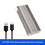 M2 SSD Case NVMe& Dual Protocol SSD Enclosure Adapter 10Gbps USB 3.2 Gen2 USB C External Enclosure for PC A 2