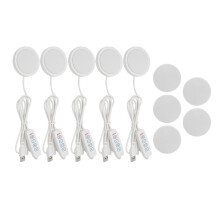 LED Lampen-Kit mit Einstellbarem Helligkeitsmodell Beleuchtungslampe Set Warmweiß/Kalt/Neutral Ersatzbeleuchtungszubehör 5PCS