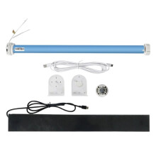 Motor de Persianas Enrollables Solares WiFi Tuya para Tubo de 37/38 mm Compatible con para Alexa para  Home