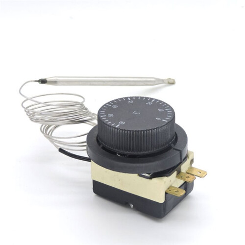 Temperature Controller for Water Tanks with Wire and Thermostat Knob 0-60C