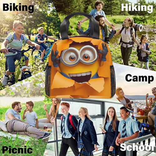 Minions Lunch box Μικρός, αδιάβροχος κουβάς μεσημεριανού, επαναχρησιμοποιήσιμο, 1