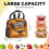 Minions Lunch box Μικρός, αδιάβροχος κουβάς μεσημεριανού, επαναχρησιμοποιήσιμο, 3