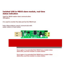 USB to MBUS Slave Module MBUS Master Slave Communication Debugging for Meter Testing and Development