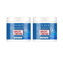 OUHOE Magic Facial Cream Vervaagt Fijne Lijnen Lift Firming Verbeter Ruwe Huid Hydraterend Voedend Vernauwt Poriën Huidverzorging 50g