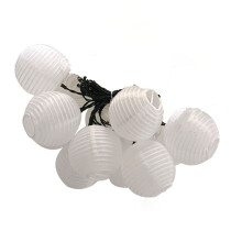 Guirlande lumineuse LED de 150 cm (59,05 pouces), étanche, idéale pour le jardin, Noël, la maison et la cour. Compatible avec la décoration