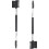 chuanquan2pcs3Head Eyebrow Shaper Comb, Διπλής Κεφαλής Βουρτσάκι με 3 Spoolie Βουρτσάκια για 1