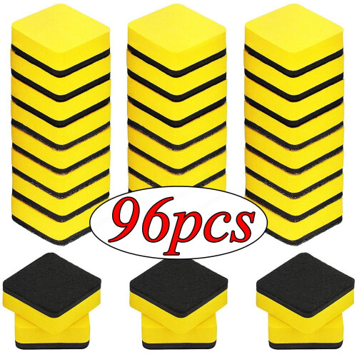 OBOSOE96Pack Μαγνητικές Γόμες Λευκού Πίνακα, Πολύχρωμο Μικρό Καθαριστικό Ξηρής