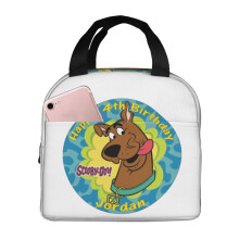 Scooby-Doo-Lunchtasche, niedliche isolierte Lunchtasche, wiederverwendbare Kühltasche für Picknicks, Reisen und Outdoor-Aktivitäten