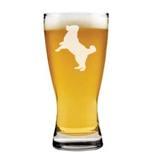 Verre à bière Pilsner de 44 cl (15 oz) Chien de montagne bernois
