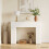 VidaXL vidaXL Coffee Table White 102 x 35 x 75 cm Engineered Wood 5