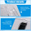 Split Clear Case for  Crystal PC Full Protective Cover Shell Skin Anti-Scratch Guard 5