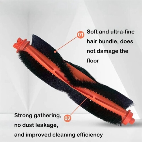 Compatible with  S20 (D106) E12 E10 B112 D106 E10C 3C  3C Enhanced C103 Vacuum Cleaner Main Brush HEPA Filter 1