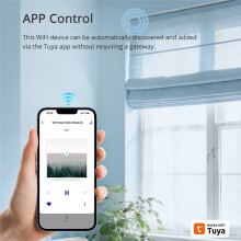 Tuya WiFi Solar Roller Shade Blinds Motor for 37/38mm Tube Work for Alexa Home