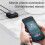 SUSUchens Bluetooth-kompatibel 5.0-modtager Stabil forbindelse 3D-stereo TF-kortunderstøttelse Flere grænseflader Plug Play-lydsenderadapter Sort 8
