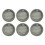 Vacuum Filter Compatible with  Mijia P30 E204 Vacuum Cleaner Replacement Post-Filter Parts 6PCS 2