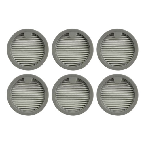 Vacuum Filter Compatible with  Mijia P30 E204 Vacuum Cleaner Replacement Post-Filter Parts 6PCS 1