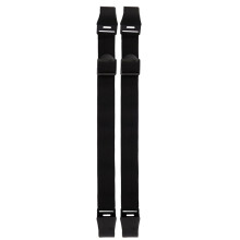 2PCS Cerraduras de Basura A Prueba de Osos Correa Ajustable Cerraduras de Cubos de Basura para Contenedores Exteriores de 28-96 Galones, Contra