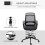 (Black, Mesh) Ergonomic Mesh Draughtsman Chair, Black 5