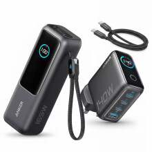 Anker Laptop Power Bank, 25,000mAh & 140W USB C Charger, Laptop Charger, 4-Port
