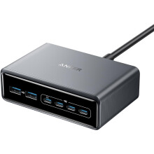 Anker Prime Charger 200W 6-Port GaN Charging Station Fast Charging USB C Charger