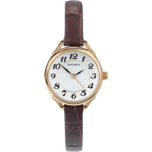 Sekonda Harley 4701 25mm Ladies Watch Quartz - White Dial with Analogue Display