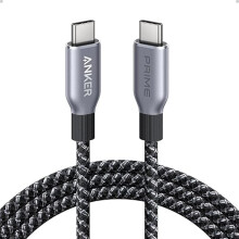 Anker Prime USB C to USB C Cable, 240W 6 ft Fast Charging USB 2.0 C Cable