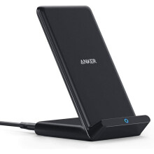 Anker Wireless Charger Stand Qi-Certified 10W Fast-Charging for Galaxy S20 S10+
