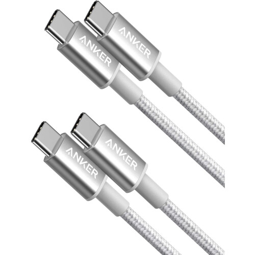 Anker Anker Nylon USB C to USB C Cable,2 Pack,3.3ft,60W,Mac,iPad,iPhone,Galaxy,Pixel