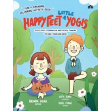 Happy Feet Little Yogis Fun and Engaging Activity Book Boost Focus Coo