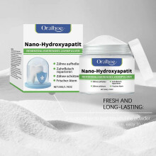 (2pcs) Hydroxyapatite Teeth Powder, Nanos Hydroxyapatite Powder for Tooth Whitening Sensitive Teeth Friendly Whitening Powder,Fresh Breath 50g