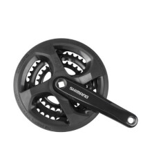 Shimano FC-TY301 48/38/28T Chainset 6-8 rear speed
