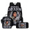 (7) MJ Printed Backpack Lunch Bag Pencil Case Set for Kids Students 1