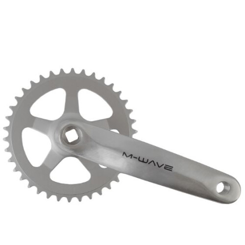 M-Wave 38T Chainset Silver 170mm Alloy Crank