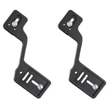 2X Manbily Vertical Flash Bracket Professional Multi-Functional Portable Convenient MBL-FB Professional Flash Bracket
